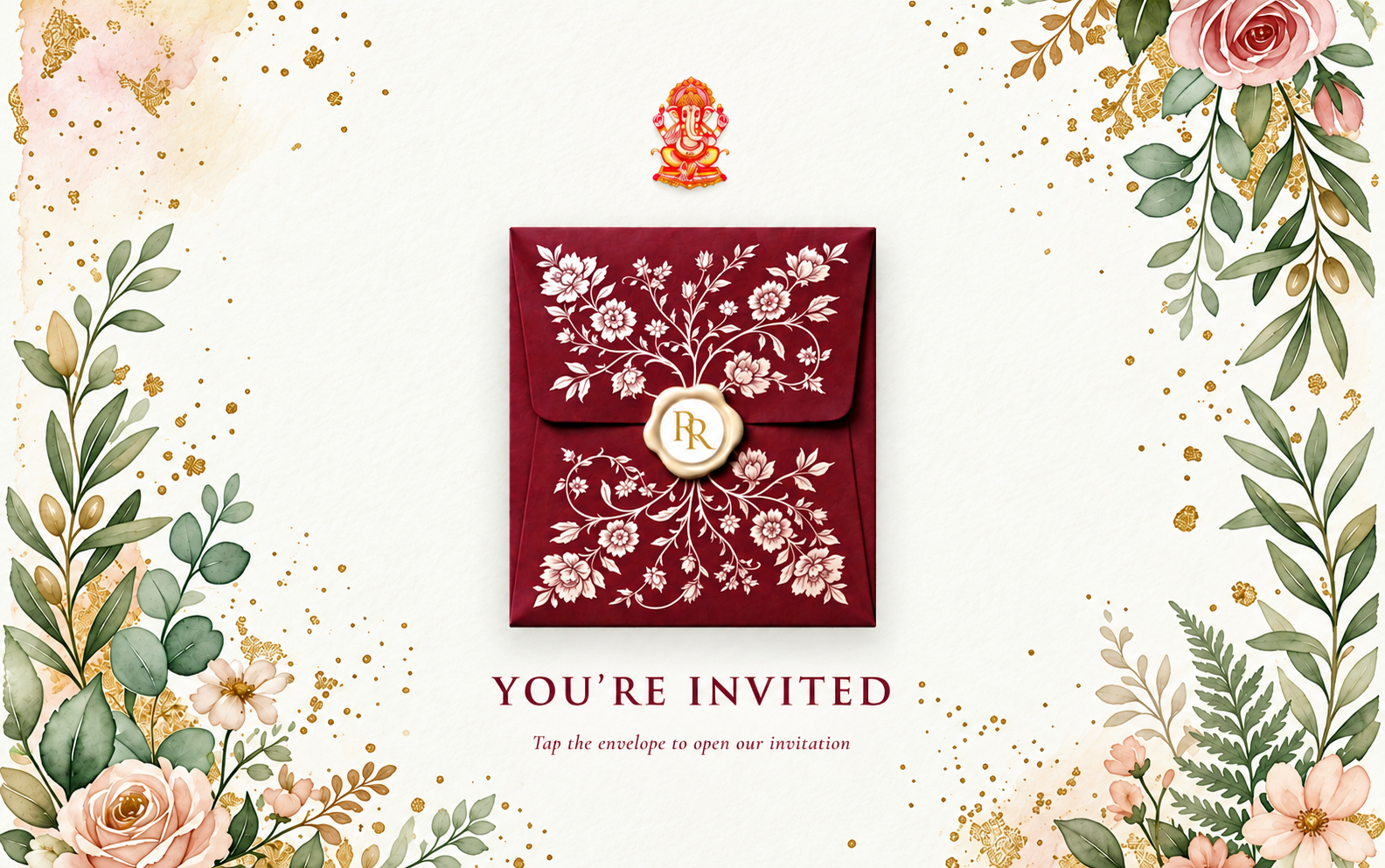 You're invited — Romasha & Ratnesh